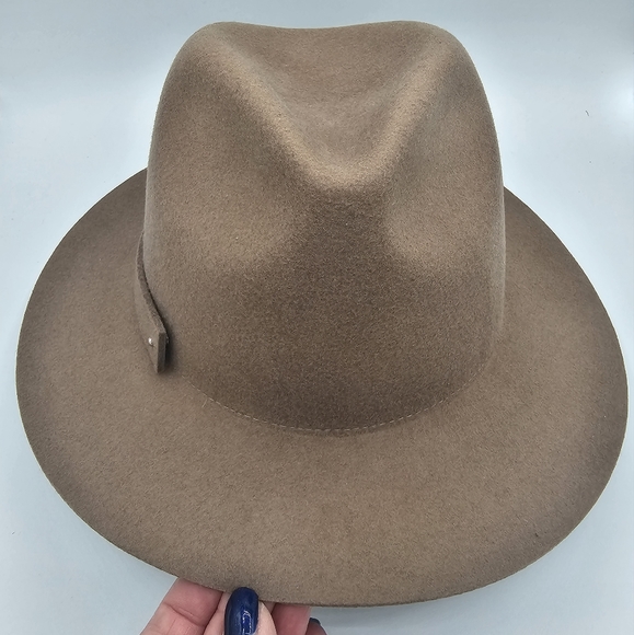 San Diego Hat Company Brown Wool Fedora Hat - Picture 6 of 11